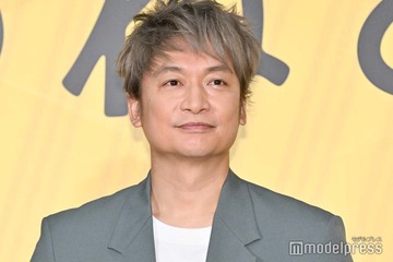 香取慎吾、長髪＆ヒゲ姿の“原始人風”ショット公開「誰かと思った」「ワイルドすぎる」の声 画像