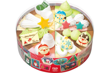 サーティワンのクリスマス、おいしく楽しいアイスケーキやパーティーセットがラインナップ 画像