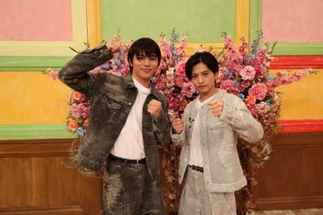 【timelesz篠塚大輝＆猪俣周杜 囲み取材レポート】“頭脳派コンビ”でシーズンレギュラー Snow Man阿部亮平の指名でチームに「背中で見せてもらいました」 画像