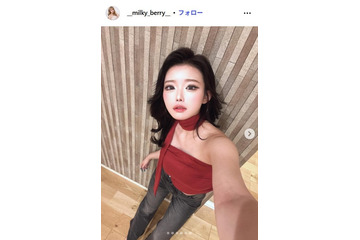 「今日好き」雨宮未苺（みるき）美脚見せディズニーコーデ披露「スタイル良すぎ」「可愛い」の声 画像