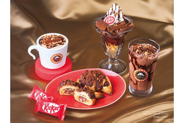 サンマルクカフェ×キットカット、初コラボ決定 期間限定メニュー4品登場 画像