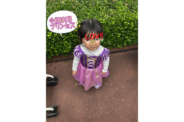 ニッチェ江上、長女3歳の誕生日はディズニーシーへ！成長ぶりに感動「頼もしくなったね、プリンセス」 画像