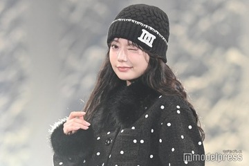 なごみ、トップバッターで「サツコレ2025A/W」開幕 全身ブラックコーデでスタイル際立つ 画像