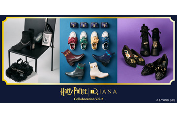 『ハリー・ポッターとアズカバンの囚人』を表現したシューズ＆バッグなどが登場「Harry Potter × DIANA Collaboration Vol.2」 画像