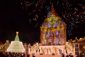 ハウステンボス、日本初「グランド・シャンデリアツリー」輝くクリスマス公開 ミッフィーコラボやマーケット情報も 画像