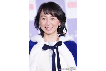 東尾理子、13歳長男を顔出し 家族集合ショットに「ますますイケメンに」「かっこいいお兄ちゃん」と反響 画像