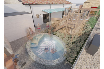 銭湯×屋外サウナの温浴施設「ユブネ サウナパーク」埼玉・イオンモール羽生に誕生 画像