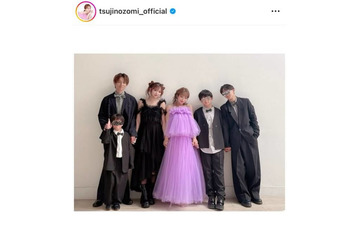 辻希美、次女が生後3ヶ月に！妊娠中の家族記念SHOTも公開「あっという間」「いつも幸せをありがとう」 画像