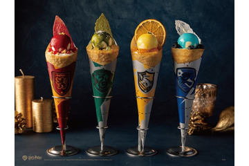 ハリポタ“4寮クレープ”がニュウマン横浜に限定登場 クリスマス企画と連動 画像