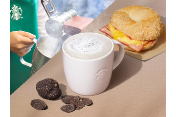 スタバ新作“スープチーノ”発表 「トリュフ スープチーノ」11月14日より登場 画像