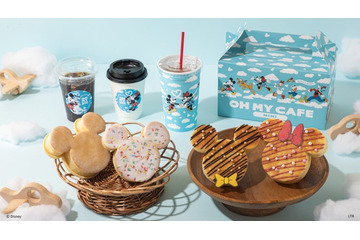 「ミッキー＆フレンズ」のパン＆ドリンクスタンド、羽田空港に限定オープン ブリオッシュやグッズ展開 画像