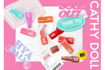 CathyDoll、うるおい続く「ソールドアウトリップバーム」が新登場 画像