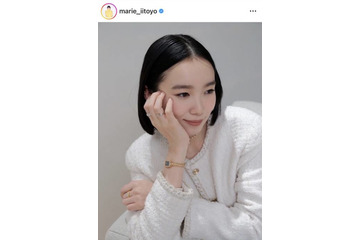 飯豊まりえ、透明感あふれる笑顔SHOTにファンうっとり「美肌」「最高に美しい」 画像