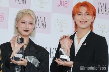 WEST.神山智洋＆超特急タカシ＆HANA・MOMOKAら、思いのこもったネイル披露「ネイルオブザイヤー2025」授賞式に豪華集結 画像
