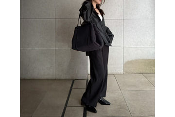 忙しい日こそ頼りたい！オールブラックで叶える、きれいめきちんとスタイル【40代の毎日コーデ】 画像