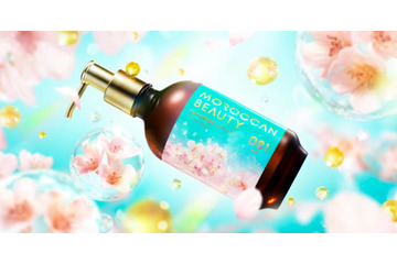 モロッカンビューティ、“香水シャンプー”第三弾！一足早い春をお届けする「サクラの香り」が数量限定で登場！ 画像