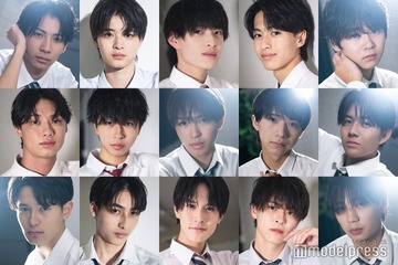 【本日“日本一のイケメン高校生”決定】今年の候補15人を紹介＜「男子高生ミスターコン2025」プロフィール一覧＞ 画像