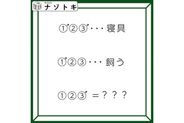 クイズです！「当てはまる文字は何でしょう？」どれもよく似た言葉です【難易度LV２.・甘口】 画像