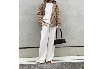 今シーズン着こなしたい【ユニクロ】の優秀スウェットパンツ。大人かっこいい着こなしのお手本スタイル【40代の毎日コーデ】 画像