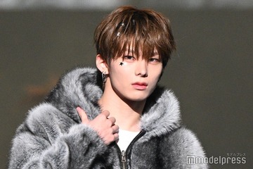 aoen京助（KYOSUKE）、ランウェイデビュー ファージャケットで存在感放つ【TGC広島2025】 画像