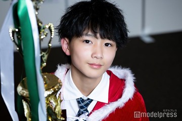 “日本一のイケメン中学一年生”白坂洵葵くん、俳優＆モデルの夢に向かって挑戦 憧れ・Snow Man目黒蓮への思い語る【男子中学生ミスターコン2025】 画像