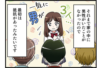 微妙な関係になりがちな「再婚相手のカレと私の娘」。一気に増えた家族、カレがとった「驚きの手段」とは【オトナ婚#247】 画像