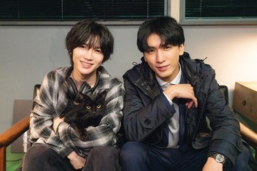 WEST.藤井流星&トラジャ七五三掛龍也「ぜんぶ、あなたのためだから」クランクイン 撮影中にハプニングも「可愛すぎて1回笑ってしまいました」【コメント】 画像