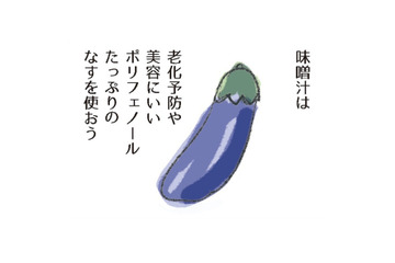 茄子は、老化防止や美容にいいポリフェノールがたっぷり。さらに吸収をよくするには？【激せまキッチンで時短！簡単！ムダなしごはん #３】 画像