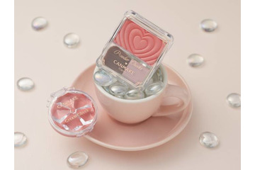CANMAKE、人気のハート柄チーク「パウダーチークス」から新色登場！ 画像
