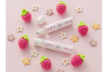 キャンメイク「メイクミーハッピー」から本物のイチゴのように甘くジューシーなオードトワレが登場 画像