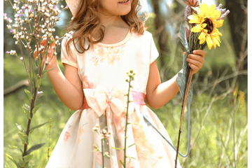 祖母が大好きな5歳の孫　誕生日に”お花のドレス”を作成⇒孫のまさかの反応に「思わず歓声」 画像