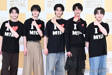 【紅白リハ2日目】M!LK「紅白」台本はじゃんけん争奪戦予告「すんごい輝いて見える」 画像