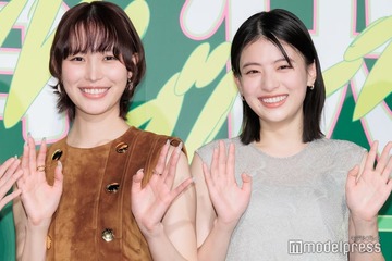 南沙良＆出口夏希、透明感溢れる衣装姿で登壇 2026年の抱負明かす「逆に気を付ければ全部うまくいく」【万事快調】 画像