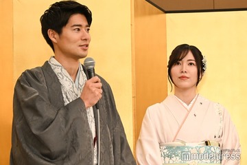 【松井珠理奈＆ボイメン辻本達規結婚会見】出会いは11年前の名古屋駅 ライバル心から恋心へ 画像