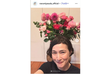 安田成美、土鍋で作った七草粥＆長男作の“張子の馬”披露「家庭的で素敵」「息子さんセンス抜群」の声 画像