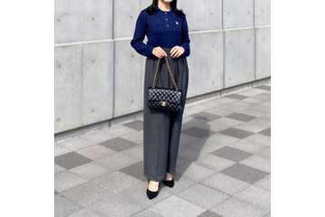 上品コーデなら、やっぱりネイビー！今、40代が選ぶならどんなデザイン？ 【40代の毎日コーデ】 画像