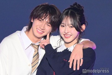 「今日好き」“きんりの”内⽥⾦吾＆多⽥梨⾳カップル、バックハグ＆ほっぺツンのラブラブランウェイ 腕組みで仲良く登場【TGCしずおか2026】 画像