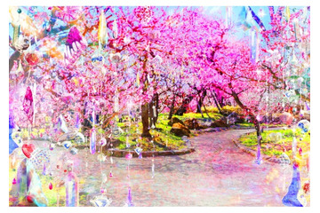 京都・北野天満宮で蜷川実花 with EiMのアートに浸る イマーシブ公演で“幻の茶会”を目撃＜KYOTO NIPPON FESTIVAL＞ 画像