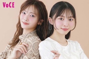 櫻坂46田村保乃＆森田ひかる、透明感たっぷりの春待ちメイクを披露！“大人かわいい”魅力が全開 画像