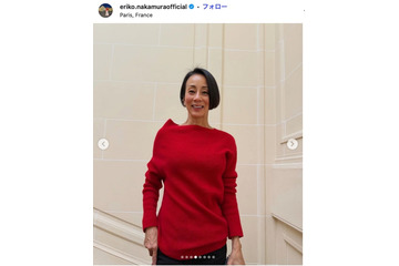 中村江里子アナ「私のお腹もふっくら」16年前の息子とのハグショット公開「うるっと来た」「素敵な思い出写真」の声 画像