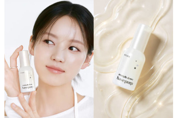 エチュード、メイクノリを高めるちゅるんと輝くつるもち肌プライマーが登場 画像