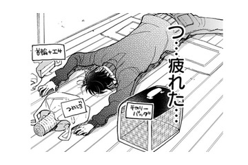 猫連れの知らない女性に話しかけられて、普通にしゃべれてる自分に驚き！え？ 病院で検査!?【同居人はひざ、時々、頭のうえ。 #59】 画像