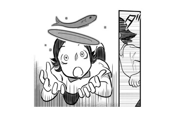 溶け込みすぎっ！新人、利用者さんと一緒に弁当食べてますけど？【さくらと介護とオニオカメ！ #10】 画像