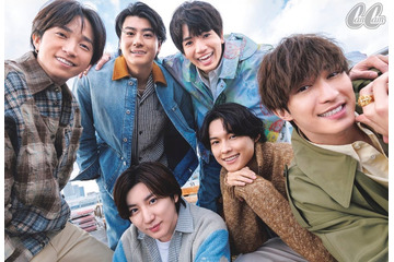 SixTONES「CanCam」1年間限定の新連載スタート 散歩ロケで撮り下ろし 画像