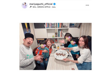 矢口真里、家族＆友人らにお祝いしてもらった43歳バースデーSHOT公開「いっぱい笑いました」 画像