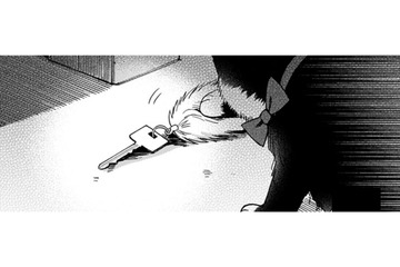 猫が何かを匂ってる… 家の鍵!? さっき帰るとき忘れていった？ 連絡先がわからない…【同居人はひざ、時々、頭のうえ。 #78】 画像