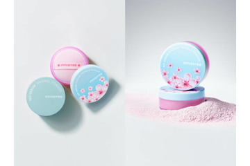 INNISFREE、桜色ときらめきで春の血色感を演出する「ノーセバム ミネラルパウダー チェリーブロッサム」限定登場 画像