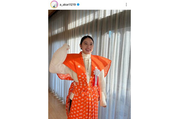 高石あかり、成田山節分祭で『ばけばけ』共演者と全力豆撒き「トミーさんの撒く落花生が…」 画像