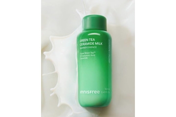 INNISFREE、ミルク化粧水『グリーンティー セラミド ミルク エッセンストナー』オンライン限定サイズ＆セットが登場 画像