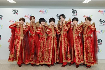 なにわ男子・道枝駿佑「はけたくなる」丈熱ポスターに漢字一文字…初ドーム会見でなにわ魂全開【囲み取材全文後編／なにわ男子 1st DOME LIVE ’VoyAGE’】 画像